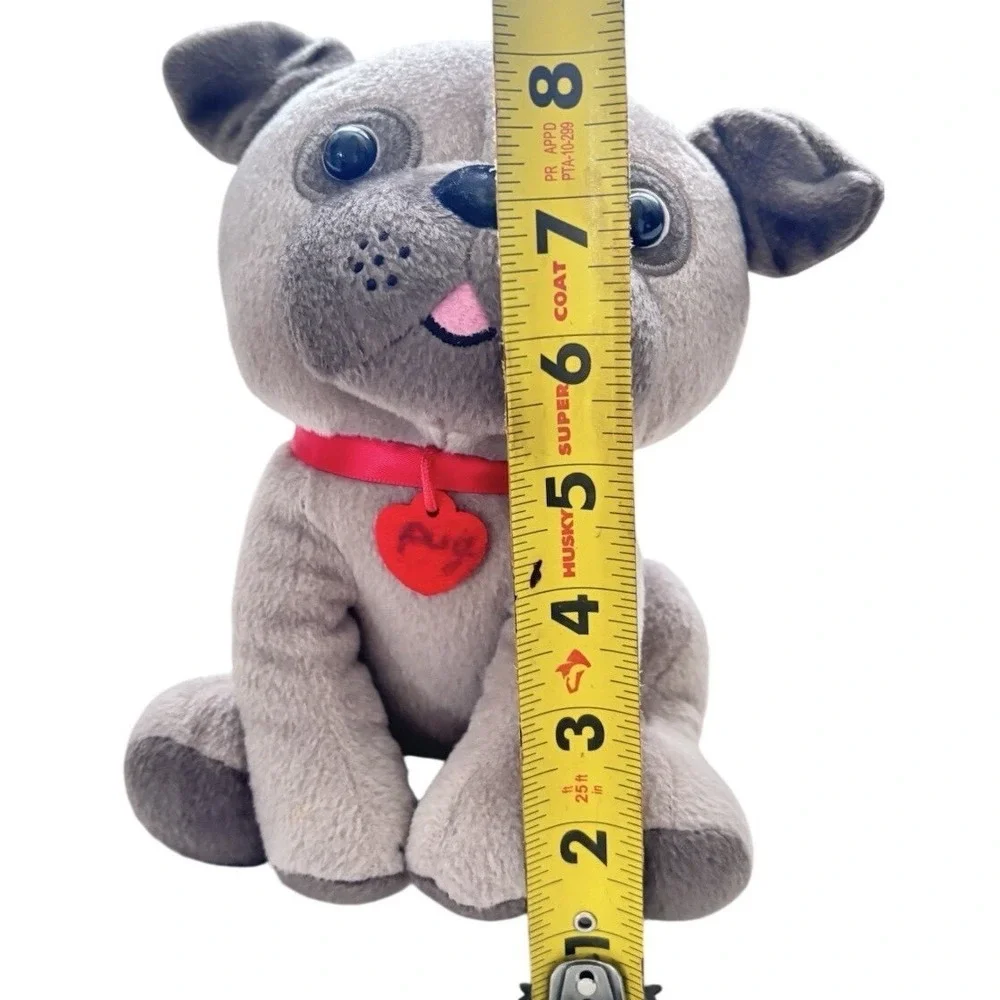 Pug Bulldog Boxer Hallmark brown /gray heart puppy Personality Dog Curly Tail